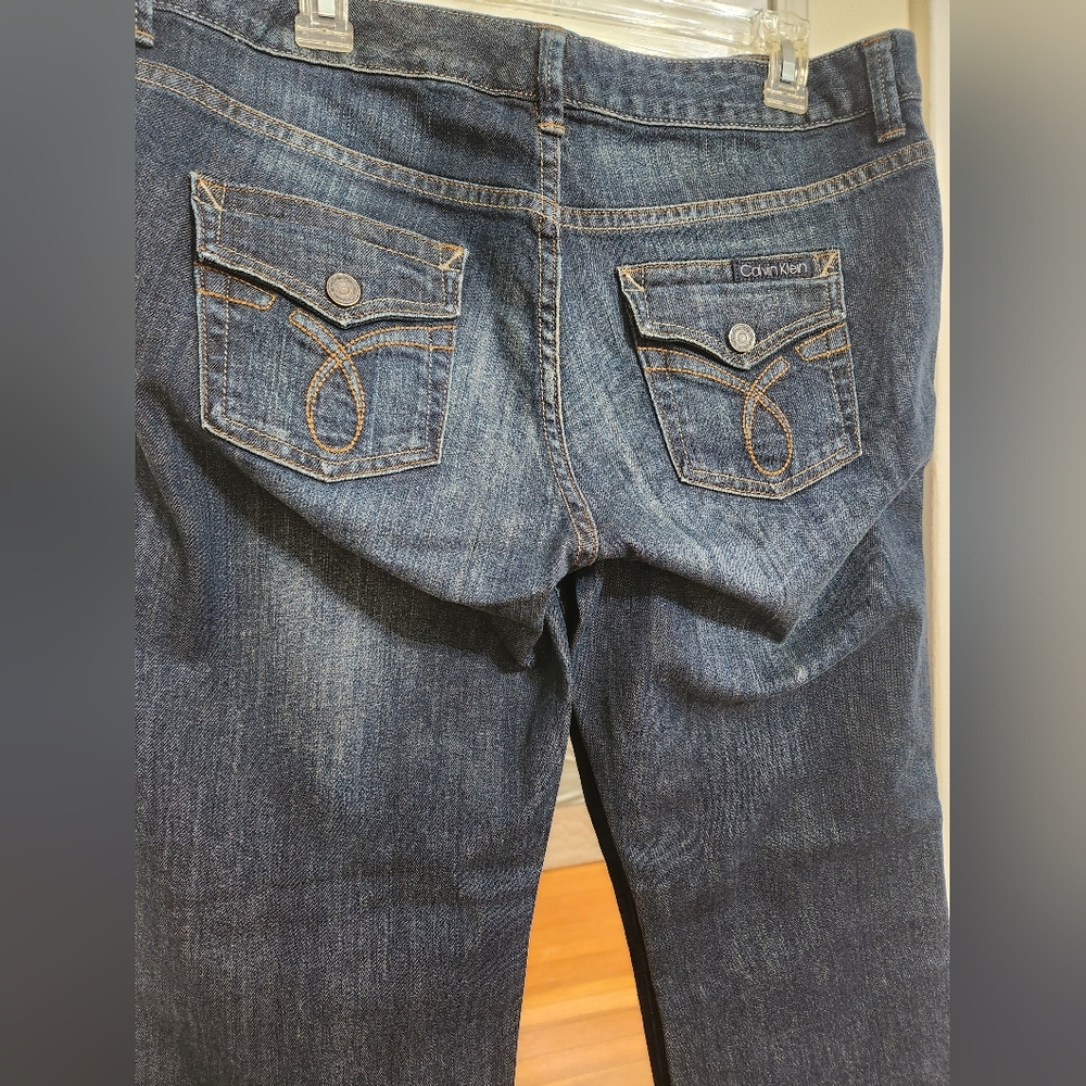Calvin Klein Jeans Women Lean Boot - Size 32/14 Petite